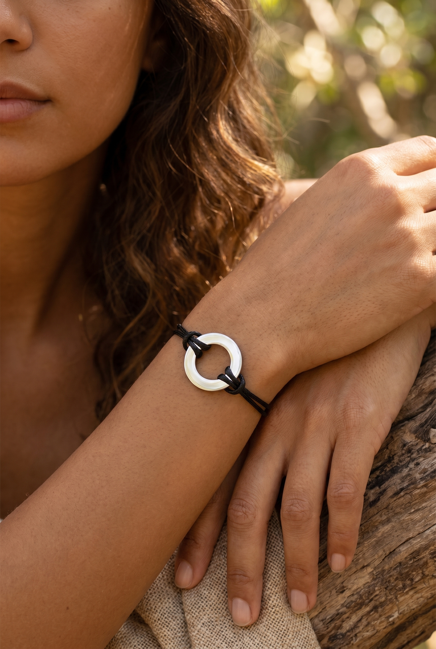 Bracelet personnalisé cercle.