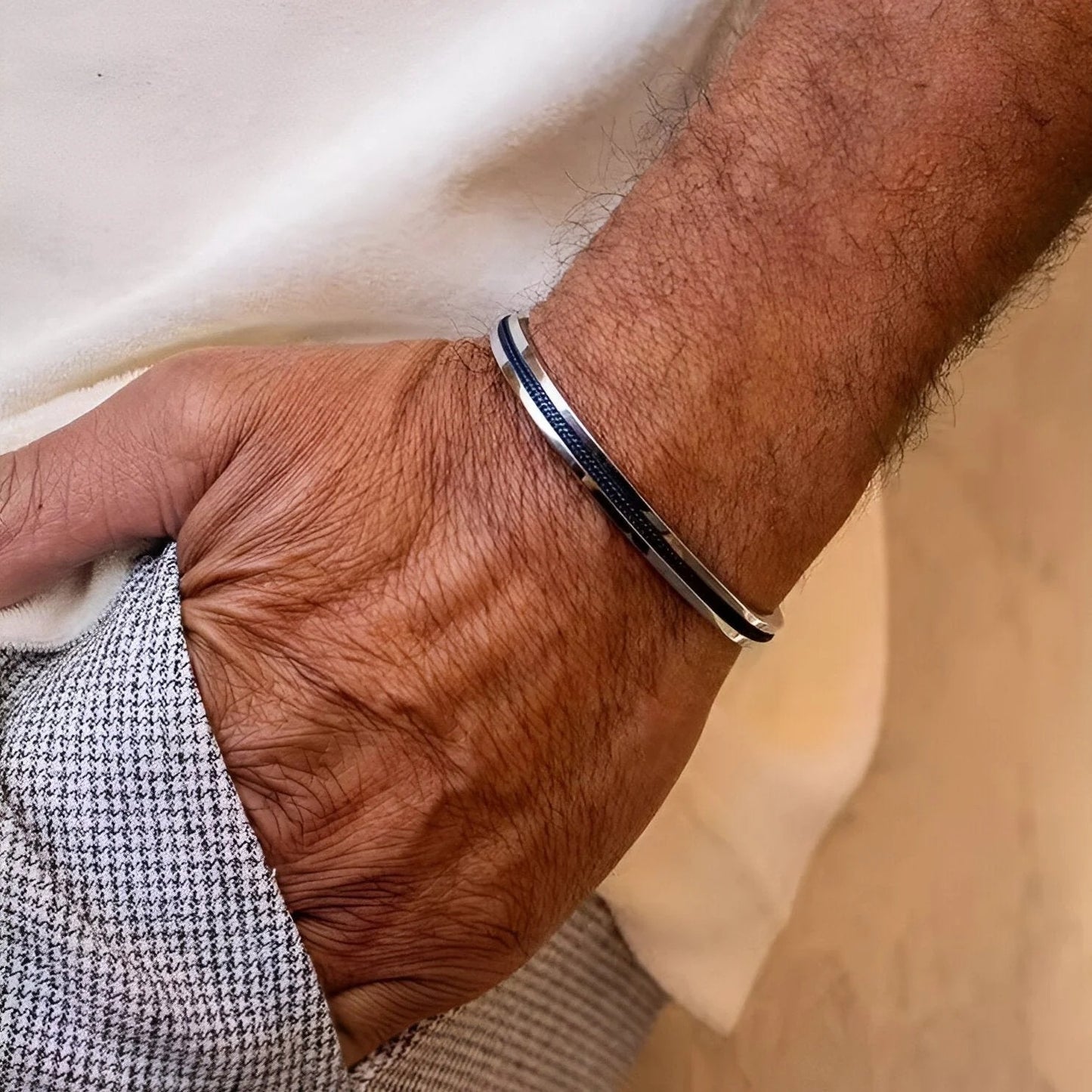 Bracelet personnalisé jonc.