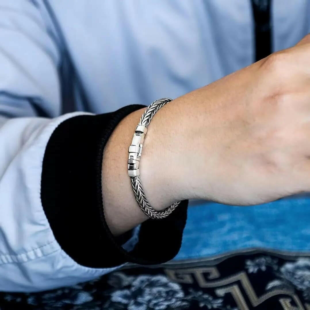 CARTER - Bracelet argent 925.